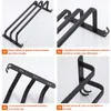 60CM Handtuchhalter Ohne Bohren, Handtuchhalter Schwarz, Produktbild-Vorschau 3
