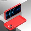 iPhone 13 Mini Hülle, Carbon-Faser TPU Silikon Stoßfest Produktbild-Vorschau 4