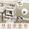 Wózek z organizerem na kosmetyki do makijażu, z 2 Podgląd zdjęcia produktu 3