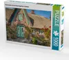 CALVENDO Puzzle Historischer Hof mit Bauerngarten in Keitum Produktbild-Vorschau 1