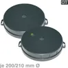 2 Aktiv-Kohlefilter Ø200 / 210mm, rund für Produktbild-Vorschau 1