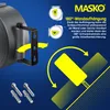 MASKO® Automatik Kabeltrommel Verlängerungskabel mit 3-Fach Produktbild-Vorschau 10