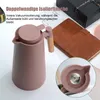 1L Isolierkanne, Glas Thermoskanne, doppelwandige Vakuum Produktbild-Vorschau 3