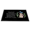 Mr. & Mrs. Panda fußmatte Hase Blume 40 x 60 cm - Schwarz - Produktbild-Vorschau 3