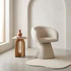 sweeek - Drehsessel 180° mit Baumwollbezug - Beige Produktbild-Vorschau 6