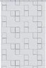 vidaXL Tenda a rullo per doccia 160x240 cm motivo quadrato Anteprima dell’immagine prodotto 2