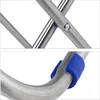 Relaxdays Portemanteau extensible Pliable Acier inoxydable Voir les images du produit 9