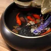 Keramik Zimmerbrunnen „Stein Rhythmus“ 17 cm, Zen Produktbild-Vorschau 4
