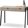 Scrivania ERCHIS - nero / beige Anteprima dell’immagine prodotto 1