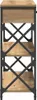 vidaXL Konsole Tisch Artisan-Eiche 75 x 28 x 75 cm Produktbild-Vorschau 6