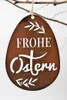Edelrost Ostereier Deko Set "Frohe Ostern" zum hängen | Produktbild-Vorschau 6