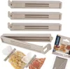 4er Set Gewürzbeutel-Klemmen aus Plastik Beige Produktbild-Vorschau 5