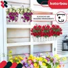 KOTARBAU® 6er Set Blumenkasten Balkon Blumentopf Produktbild-Vorschau 4