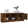 vidaXL TV-Schrank Räuchereiche 102x30x37,5 cm Holzwerkstoff Produktbild-Vorschau 5