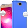 Cadorabo Hülle für LG X POWER 2 Schutzhülle in Blau Hard Produktbild-Vorschau 5