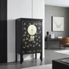 Fine Asianliving Armoire de mariage chinois Onyx Noir Peint Voir les images du produit 5
