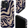 A collage of an iPhone case with a wavy abstract pattern. Anteprima dell’immagine prodotto