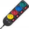 Power strip 4 sockets 2xUSB Maclean MCE229B Voir les images du produit 7