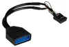 Inter-Tech USB 2.0 Adapter, 19Pin Stecker > 9Pin Buchse, Produktbild-Vorschau 3