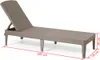 Keter Garden Lounger Chaise de plage pliante Beige Voir les images du produit 6