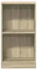 vidaXL Bücherregal Sonoma-Eiche 40x24x75 cm Holzwerkstoff Produktbild-Vorschau 4