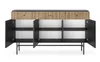 AX LIVING Kommode modern Dinley 155 cm Schwarz mit Produktbild-Vorschau 3