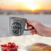 com-four® 4x Kaffeebecher im Vintage-Design - 380 ml Produktbild-Vorschau 2