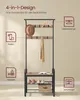 VASAGLE Garderobenständer, Garderobe, mit Schuhbank, 4-in-1 Produktbild-Vorschau 10