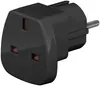 Reiseadapter UK auf Europa, schwarz für Geräte aus UK (Typ Produktbild-Vorschau 3