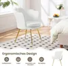 WOLTU Sessel, Armlehnensessel Blumenform, Relaxsessel, Produktbild-Vorschau 8