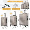 KESSER® 3tlg. Hartschalenkofferset Hartschalenkoffer Produktbild-Vorschau 2