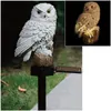Solar LED Eule auf Steckstab Gartenfigur Gartenbeleuchtung Produktbild-Vorschau 1