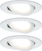 Paulmann LED Einbauleuchte Nova 3er-Set schwenkbar Produktbild-Vorschau 2