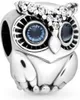 PANDORA Charm gufo scintillante in argento sterling con Anteprima dell’immagine prodotto 2