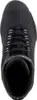 A top-down view of a black motorcycle boot. Náhled obrázku produktu
