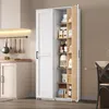 Armoire haute 40x40x183, avec étagères derrière la porte, Voir les images du produit 3