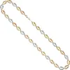 7,8mm Halskette 585 Gold Gelbgold Rotgold Weißgold tricolor Produktbild-Vorschau 1