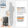 Travely Polycarbonat Koffer Groß 67cm L - 60L Innenvolumen Produktbild-Vorschau 4