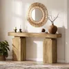 Tribesigns Table de console longue de 160 cm, table Voir les images du produit 3