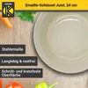 Karl Krüger 10124PAG Schüssel Juist emailliert, grün, 24 cm Produktbild-Vorschau 2