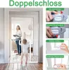 Barrière de sécurité YARDIN, double serrure, à clipser, Voir les images du produit 7