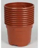 Anzuchttöpfe 10er 9cm Terracotta Pflanzschalen Aussaattopf Produktbild-Vorschau 3