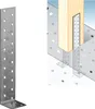 Flachstahl-Betonanker 300 x 40 x 40 mm Lochplattenwinkel Produktbild-Vorschau 1