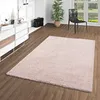 Hochflor Langflor Shaggy Teppich Aloha Rosa, Größe:140x200 Produktbild-Vorschau 1