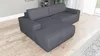Ecksofa TOTI mit Schlaffunktion. Farbe: Dunkelgrau Produktbild-Vorschau 3
