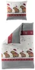 Bettwäsche Bierbaum Biber 4168-10 Capybara Natur Grau Rot Produktbild-Vorschau 2