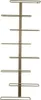 Present Time - Weinregal Float - Gold - 32.5x9.5x80.5cm - Produktbild-Vorschau 4