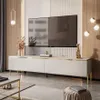 TV skříňka AURORA KASZMIR na chromovaných rovných nohách Náhled obrázku produktu 9