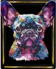 COLLECTION SEQUINS - Flitrové umenie PopArt dog Náhľad obrázku produktu 3