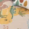 Teppich Kinderzimmer Kinderteppich Dinosauriert Welt Produktbild-Vorschau 3